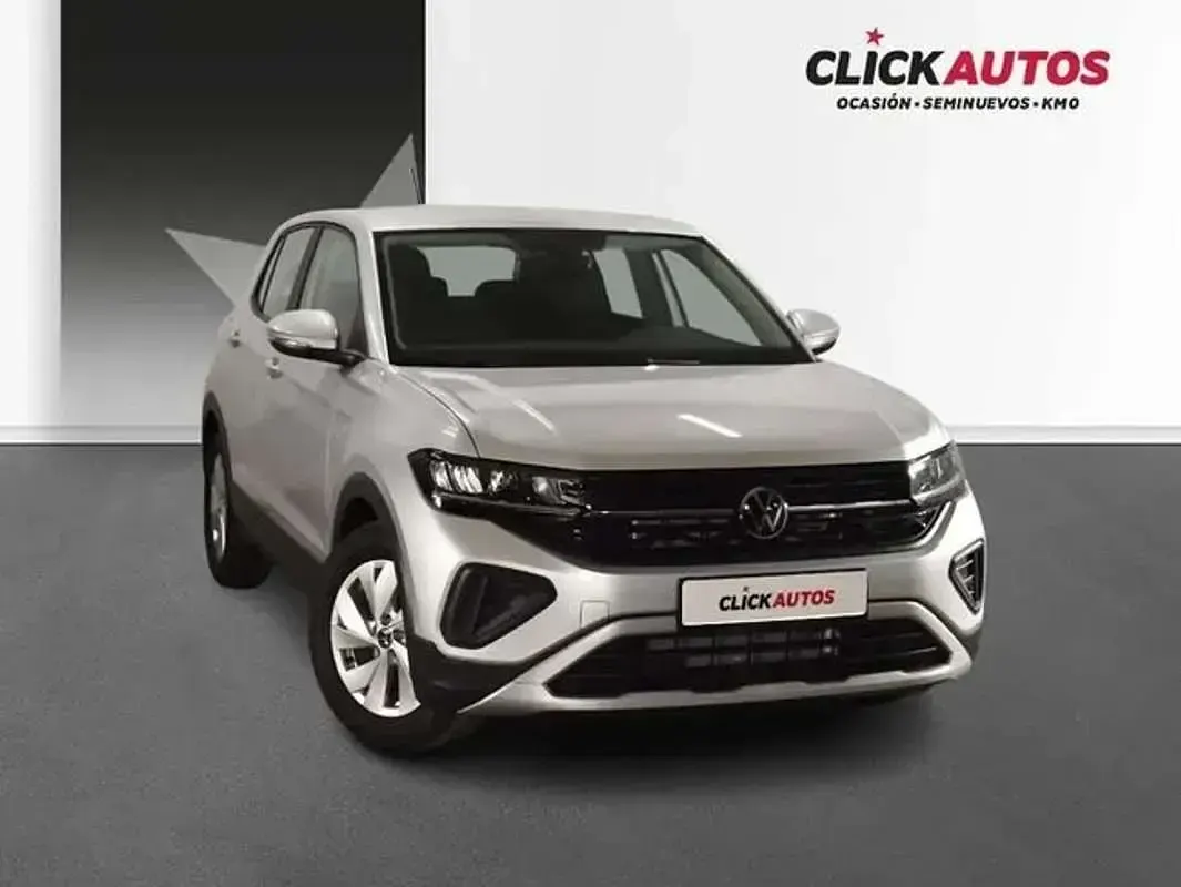 Usado VW T-Cross 95 CV (69 kW) 2025 Plateado SUV