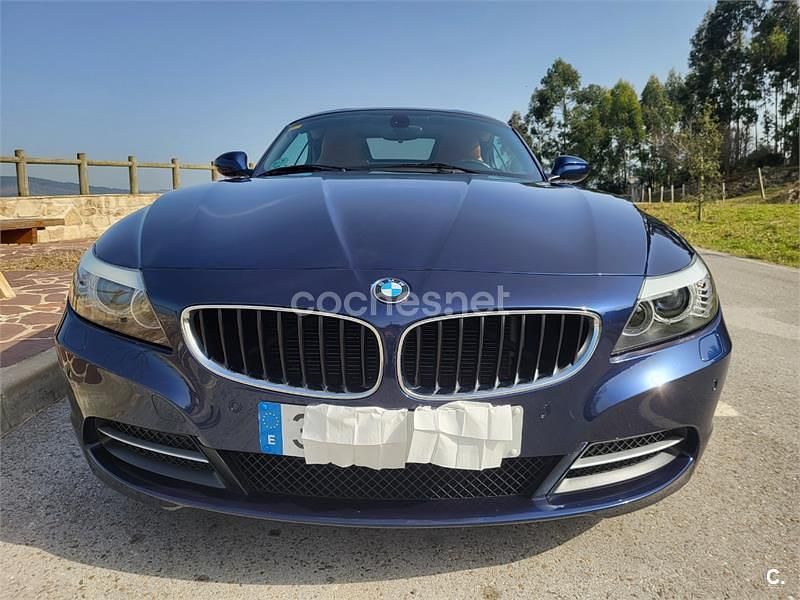 Usado BMW Z4 184 HP (135 kW) 2013 Azul Cabrios