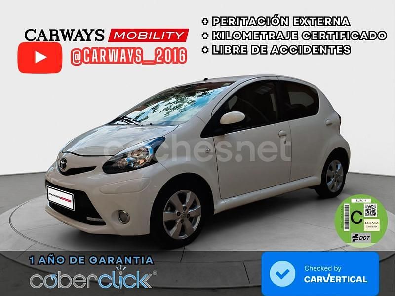 Blanco Usado 2014 Toyota Aygo City Utilitario | 6990 € (Precio justo) - Imagen 1/3