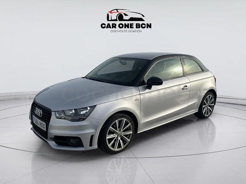 Usado Audi A1 Attraction 86 CV (63 kW) 2014 Gris / plata Berlina