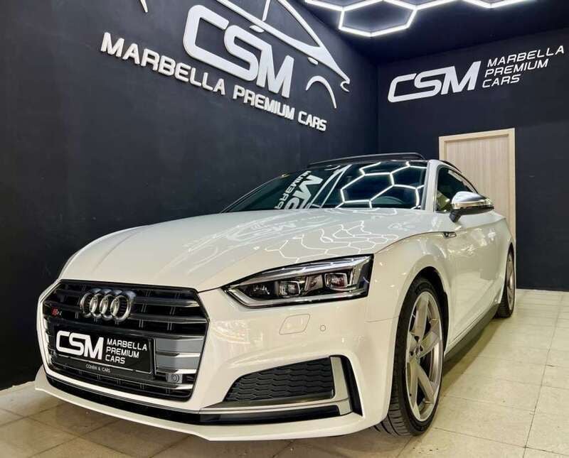 Blanco Usado 2018 Audi S5 S-Line Coupe | 38.990 € - Imagen 1/4