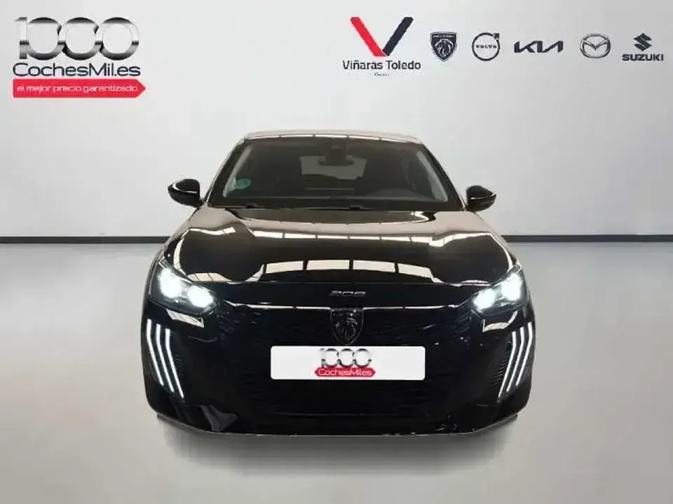 Nuevo Peugeot 208 Allure 100 CV (73 kW) 2025 Negro Utilitario