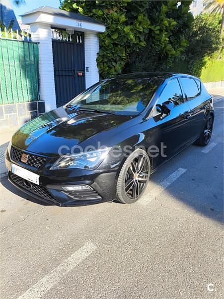 Usado Seat Leon CUPRA 290 CV (213 kW) 2020 Negro Berlina