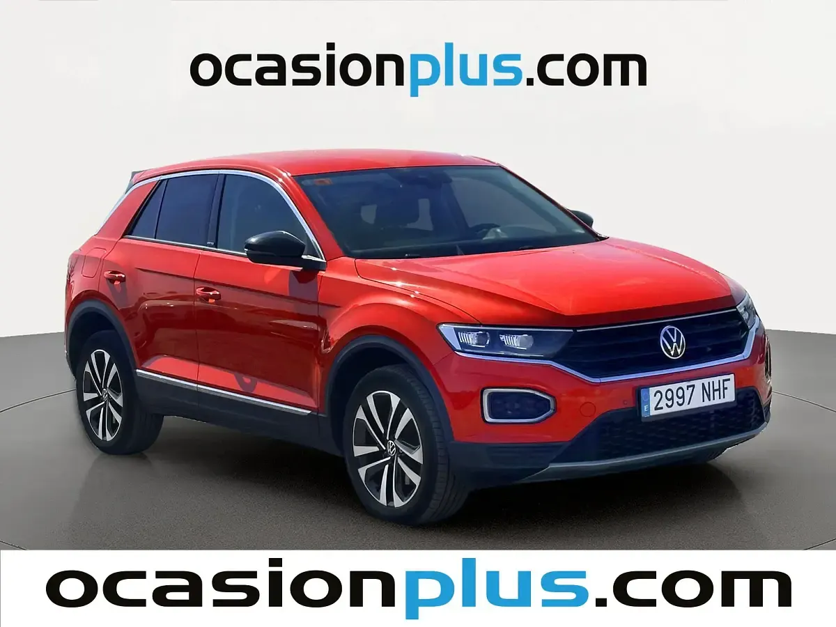 Usado VW T-Roc Advance 150 CV (110 kW) 2021 Rojo SUV