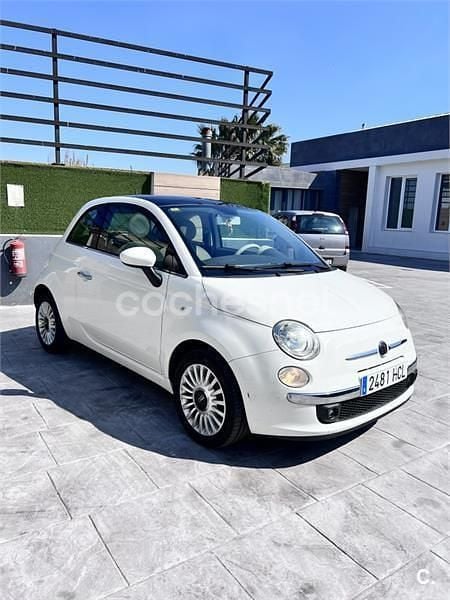Usado Fiat 500 69 CV (50 kW) 2011 Blanco Berlina