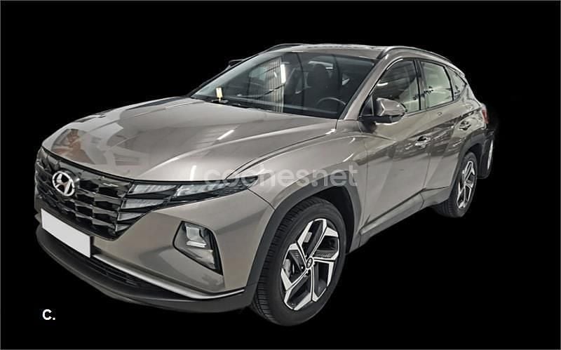 Gris / plata Usado 2021 Hyundai Tucson SUV | 28.990 € (Un poco caro) - Imagen 1/3