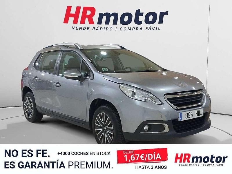 Usado Peugeot 2008 Active 92 CV (67 kW) 2014 Gris SUV