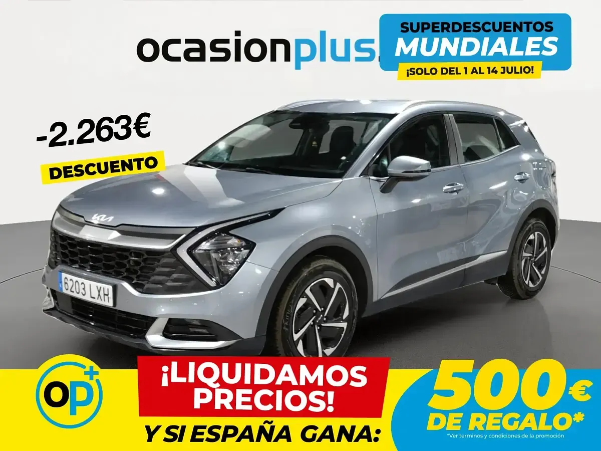 Usado Kia Sportage 230 CV (169 kW) 2022 Gris SUV