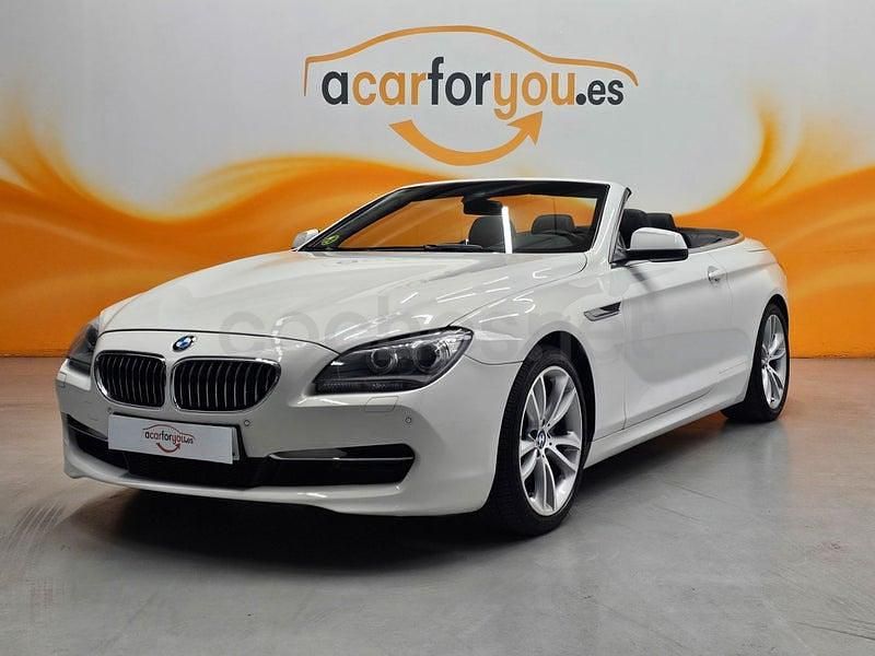 Usado BMW 640 Cabriolet 313 CV (230 kW) 2014 Blanco Descapotable