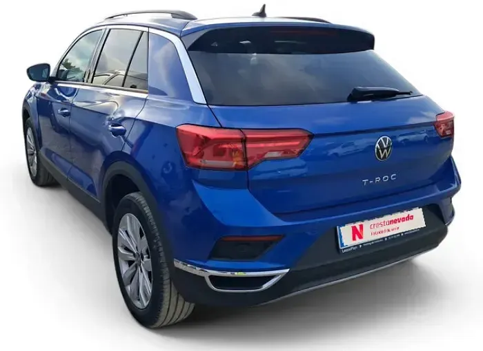 Usado VW T-Roc Advance 115 CV (84 kW) 2021 Azul SUV
