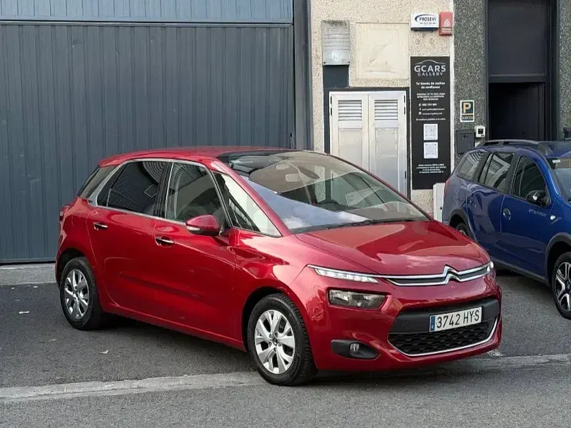 Usado Citroën C4 Picasso Exclusive 115 CV (84 kW) 2013 Granate Monovolumen