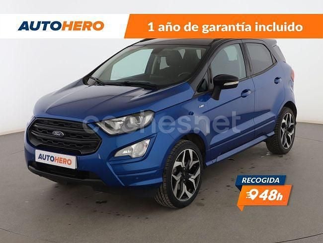 Azul Usado 2018 Ford Ecosport ST-Line SUV | 11.099 € (Precio justo) - Imagen 1/3