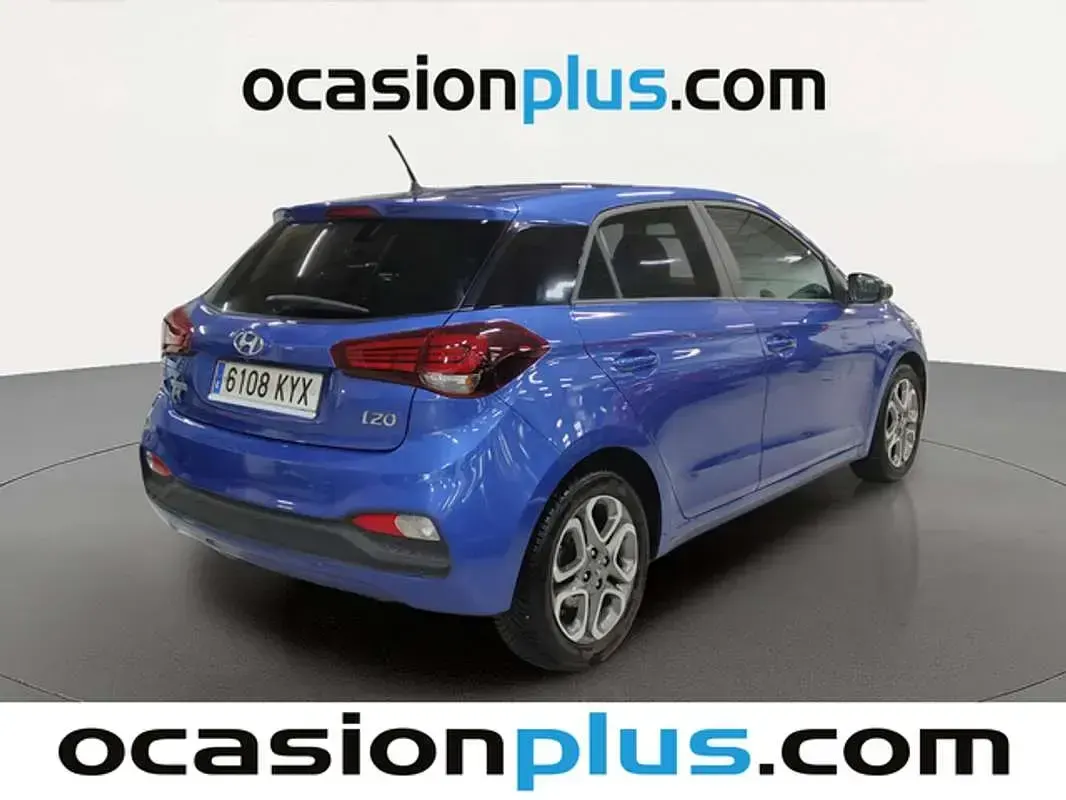 Usado Hyundai i20 100 CV (73 kW) 2019 Azul Utilitario