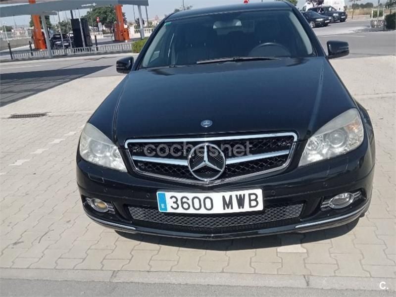 Negro Usado 2008 Mercedes C220 Avantgarde Berlina | 8999 € (Precio justo) - Imagen 1/4