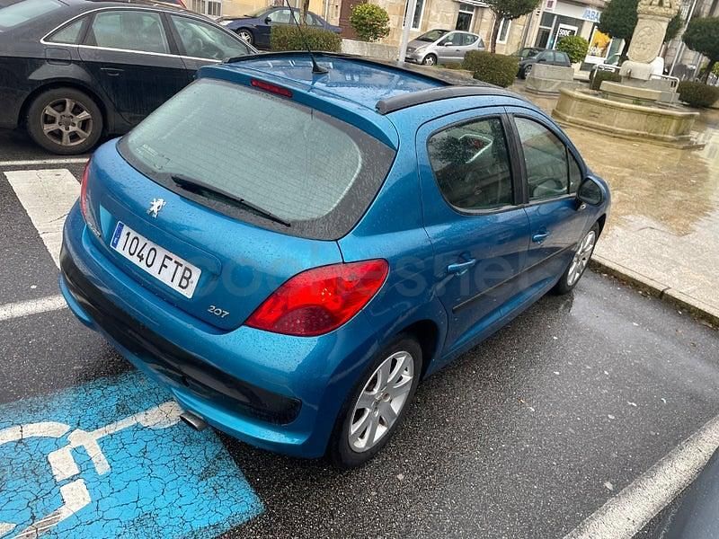 Usado Peugeot 207 Sport 90 CV (66 kW) 2007 Azul Berlina