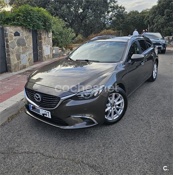 Marrón Usado 2016 Mazda 6 Luxury Familiar | 11.350 € (Buen precio) - Imagen 1/4