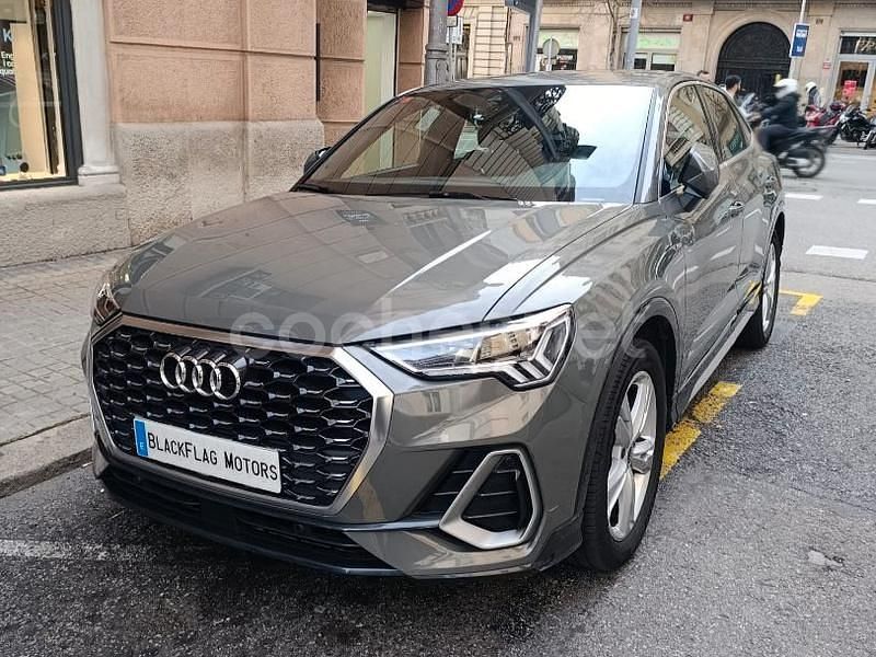 Usado Audi Q3 Sportback S-Line 150 CV (110 kW) 2021 Gris / plata SUV