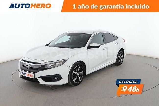 Blanco Usado 2018 Honda Civic Elegance Berlina | 19.799 € (Super precio) - Imagen 1/3