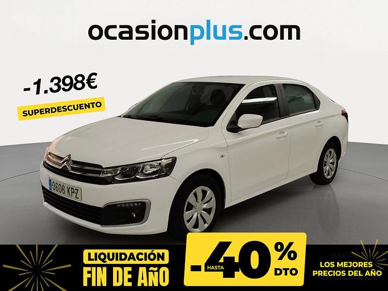 Blanco Usado 2018 Citroën C-Elysee I Feel Berlina | 8890 € (Precio justo) - Imagen 1/4