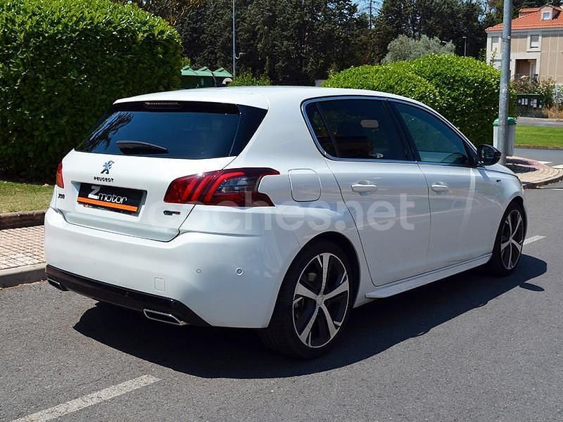 Usado Peugeot 308 GT 180 CV (132 kW) 2018 Blanco Berlina