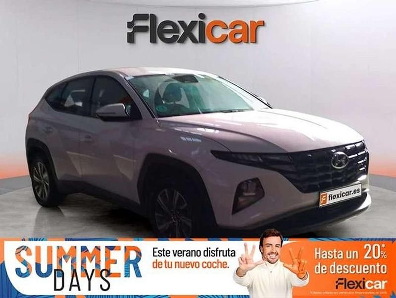 Blanco Usado 2021 Hyundai Tucson SUV | 20.090 € (Precio justo) - Imagen 1/4