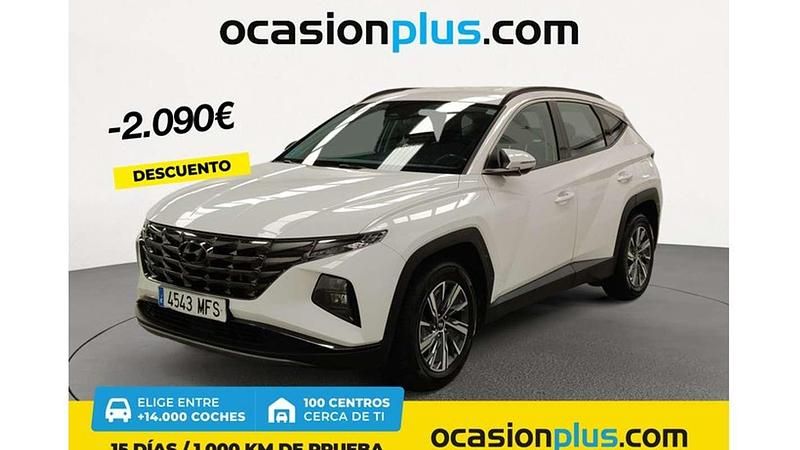 Blanco Usado 2023 Hyundai Tucson SUV | 20.900 € (Precio justo) - Imagen 1/4