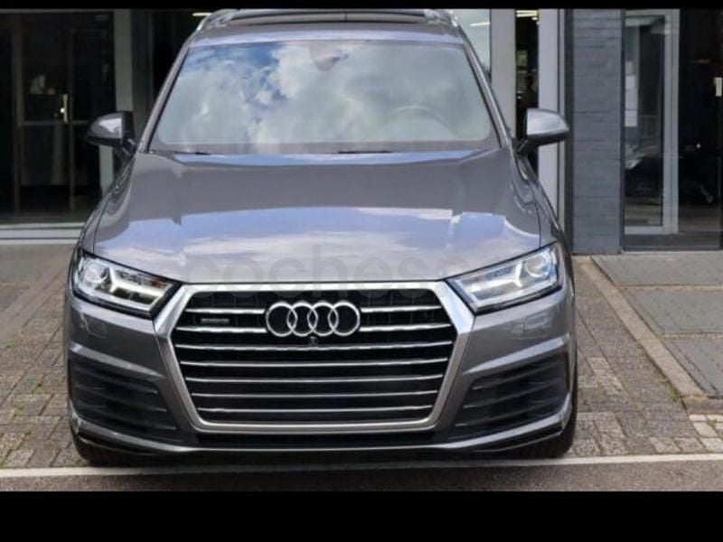 Usado Audi Q7 S-Line 272 CV (200 kW) 2017 Gris / plata SUV