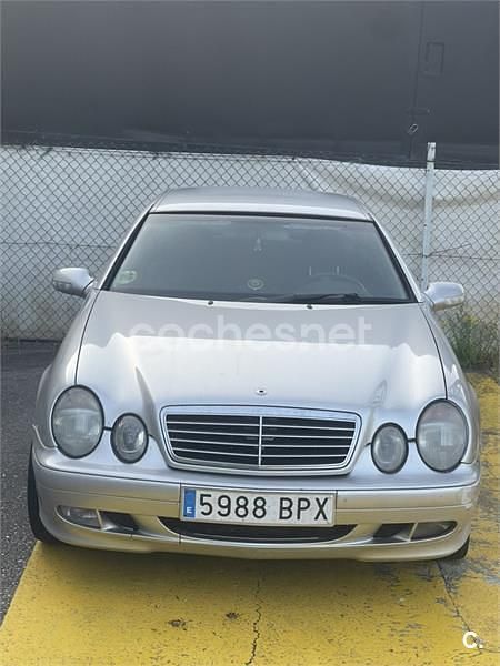 Gris / plata Usado 2001 Mercedes CLK200 Elegance Coupe | 3000 € (Buen precio) - Imagen 1/3