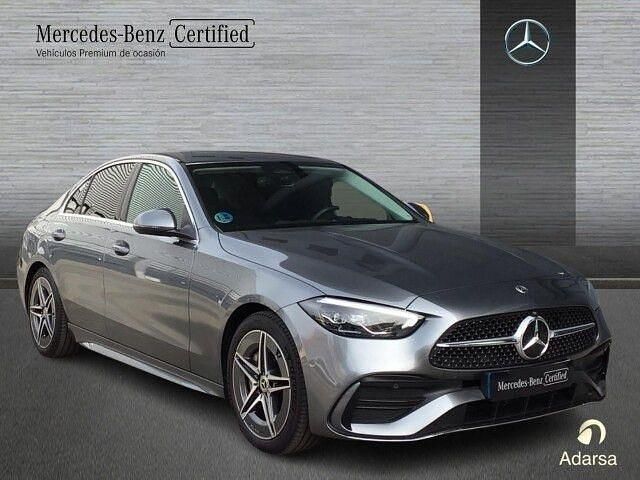Usado Mercedes C200 204 CV (150 kW) 2022 Gris selenita