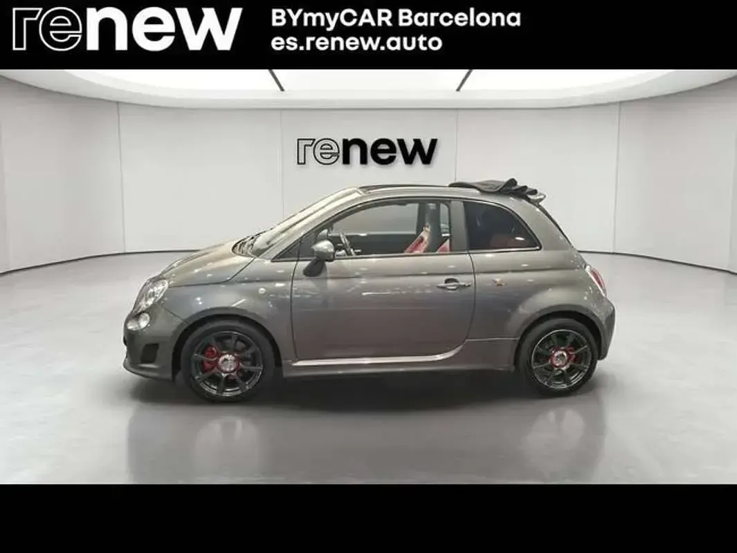 Usado Abarth 500C 140 CV (102 kW) 2015 Gris Descapotable