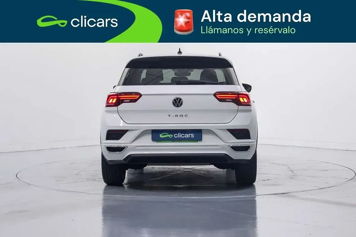 Usado VW T-Roc Advance 110 CV (80 kW) 2021 Blanco SUV