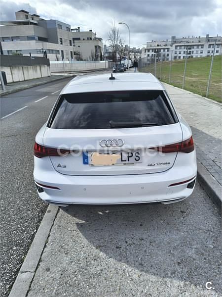 Usado Audi A3 Advanced Plus 204 CV (150 kW) 2021 Blanco Berlina