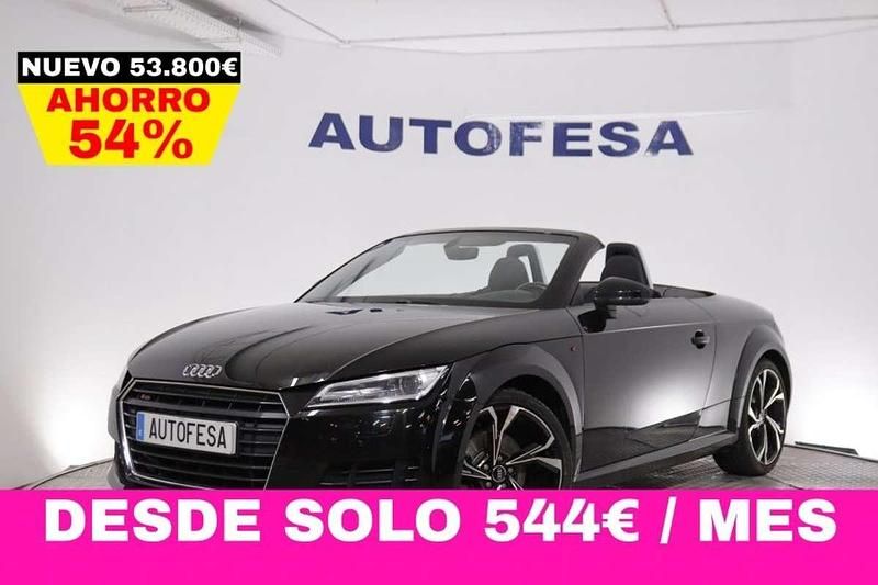 Negro Usado 2016 Audi TT S-Line Descapotable | 21.900 € (Precio justo) - Imagen 1/4