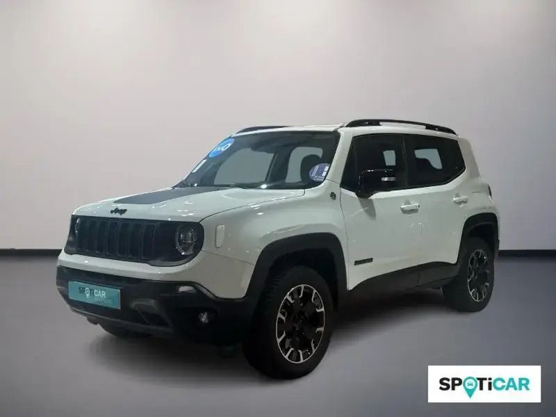 Blanco Usado 2024 Jeep Renegade Trailhawk SUV | 30.990 € (Caro) - Imagen 1/4
