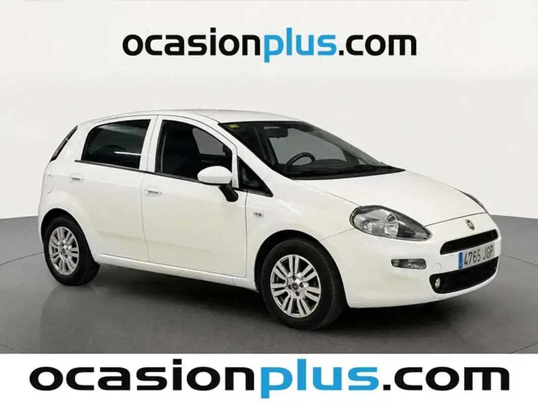 Usado Fiat Punto Easy 75 CV (55 kW) 2015 Blanco Utilitario