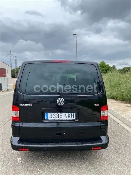 Usado VW Multivan United 130 CV (95 kW) 2008 Negro Monovolumen