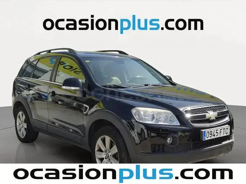Usado Chevrolet Captiva 150 CV (110 kW) 2007 Negro SUV