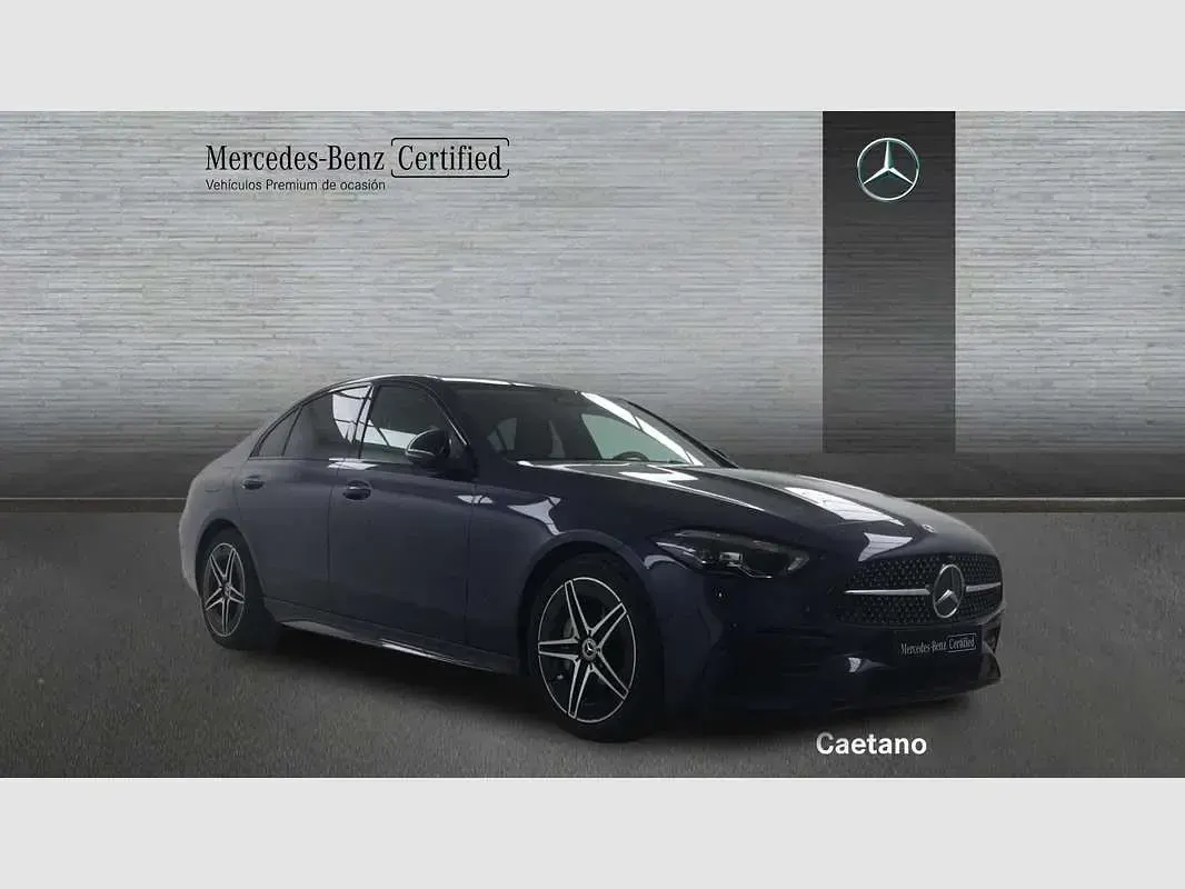 Usado Mercedes C200 163 CV (119 kW) 2024 Azul Berlina