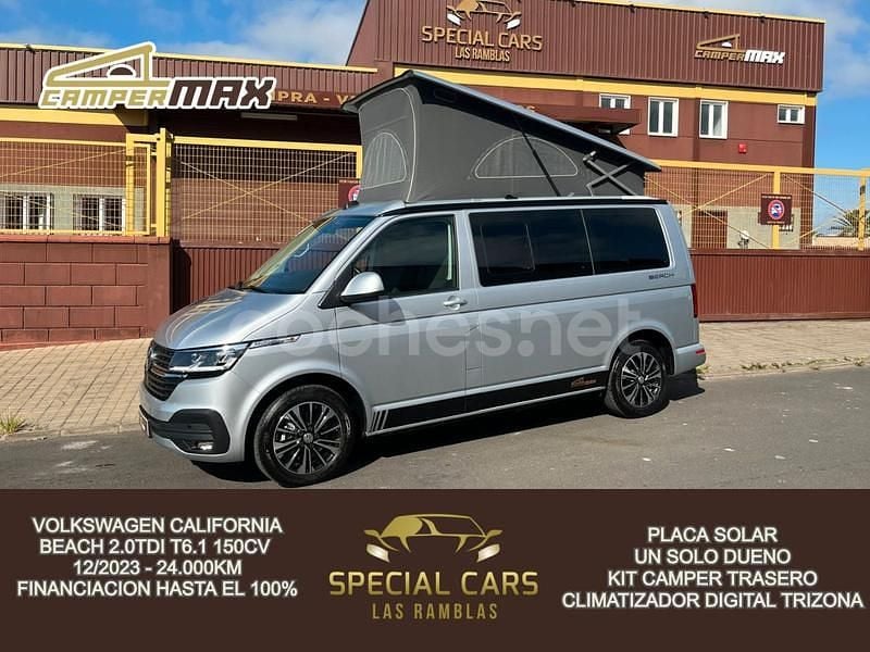 Gris / plata Usado 2023 VW California Beach Van | 54.900 € (Buen precio) - Imagen 1/4