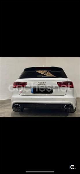 Usado Audi RS6 605 CV (444 kW) 2018 Blanco Familiar