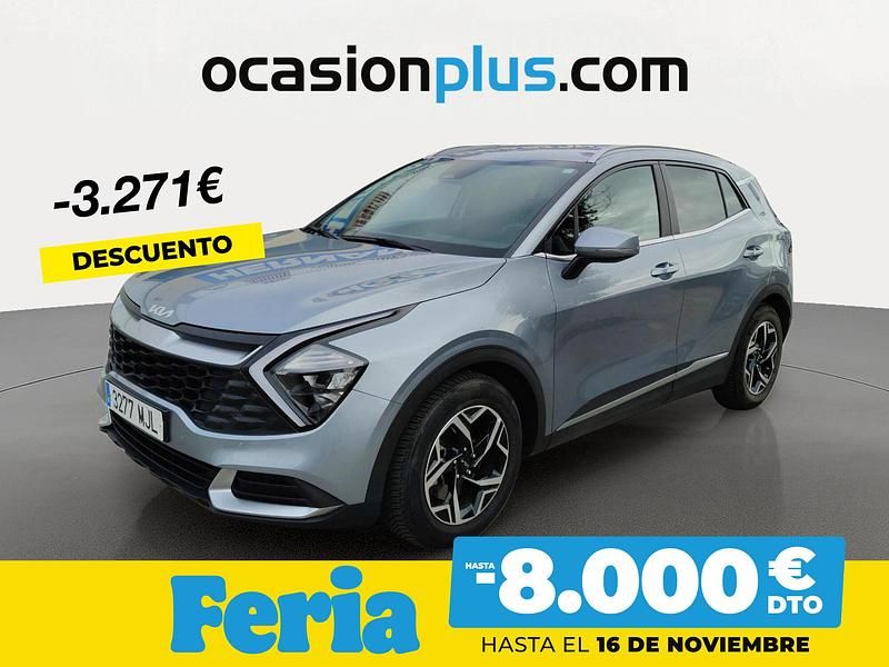 Gris Usado 2023 Kia Sportage SUV | 23.890 € (Un poco caro) - Imagen 1/4