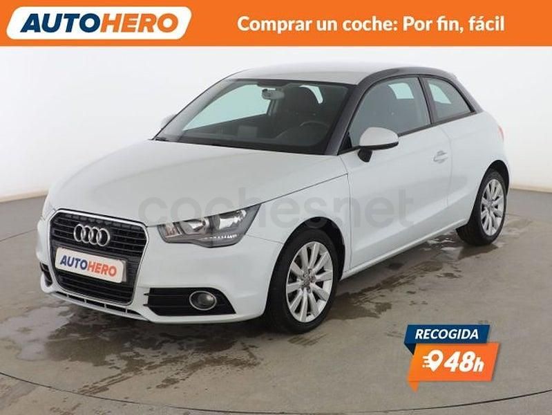 Usado Audi A1 Attraction 86 CV (63 kW) 2014 Blanco Utilitario