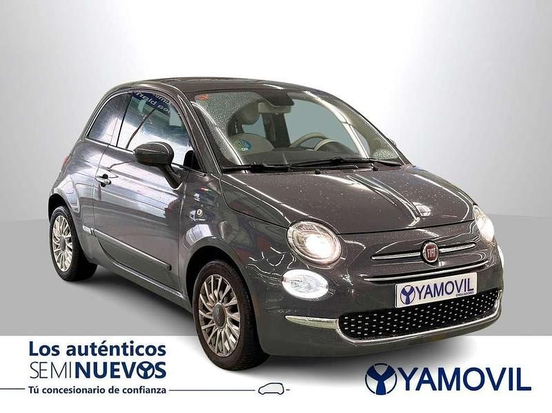 Usado Fiat 500 Lounge 69 CV (50 kW) 2019 Gris Utilitario