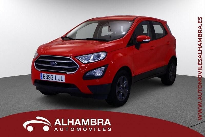 Usado Ford Ecosport Trend 100 CV (73 kW) 2020 Rojo SUV