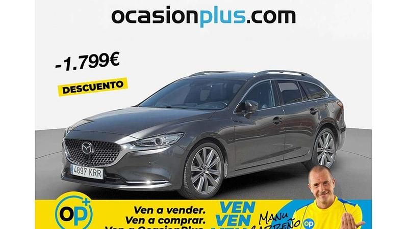 Usado Mazda 6 Signature 184 HP (135 kW) 2018 Cinzento Carrinha
