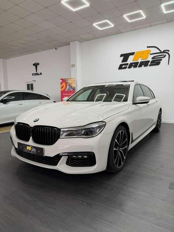 Usado BMW 750L 449 CV (330 kW) 2017 Blanco Berlina