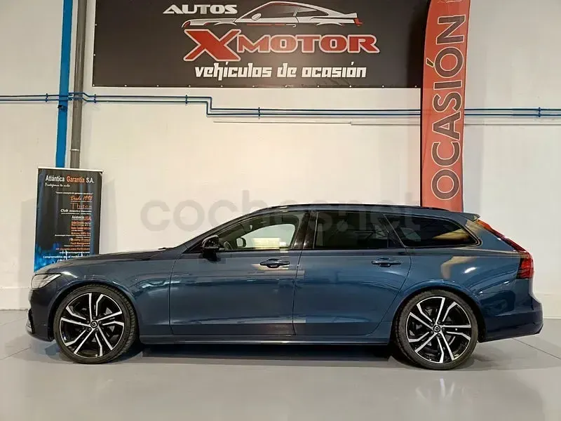 Usado Volvo V90 R-Design 197 CV (144 kW) 2021 Azul Familiar