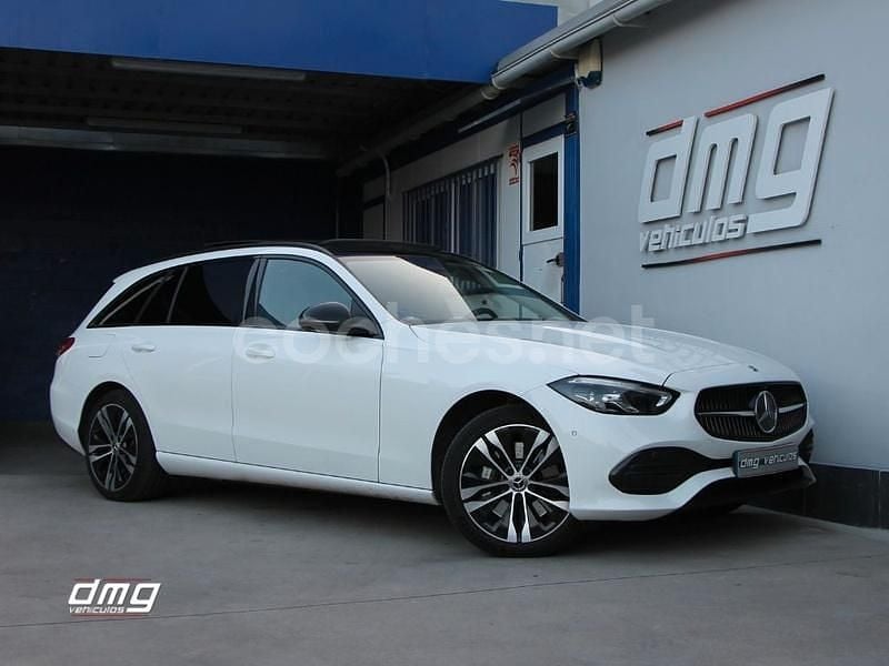 Blanco Usado 2022 Mercedes C300e Familiar | 34.900 € (Buen precio) - Imagen 1/4