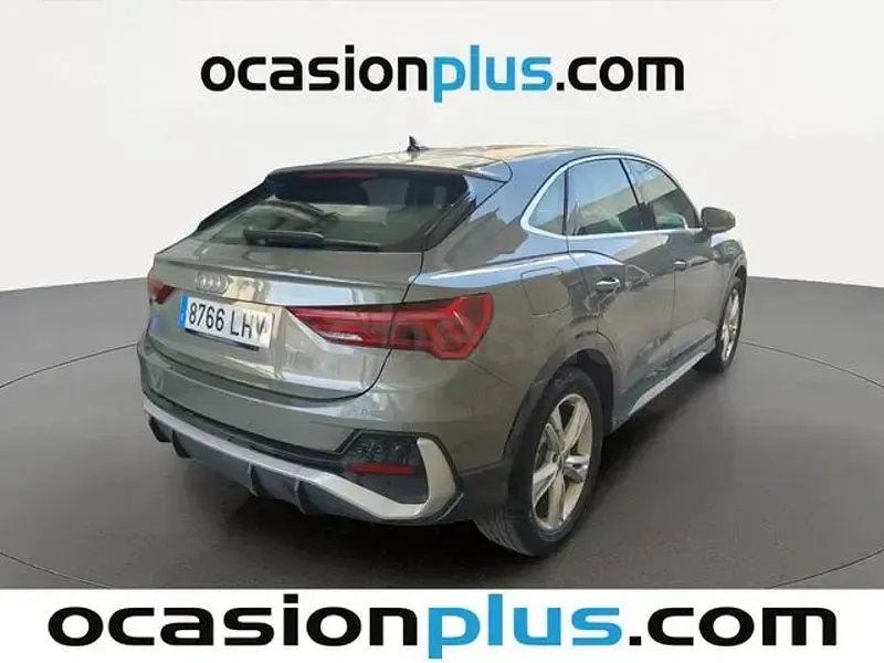Usado Audi Q3 Sportback S-Line 150 CV (110 kW) 2020 Gris / plata SUV