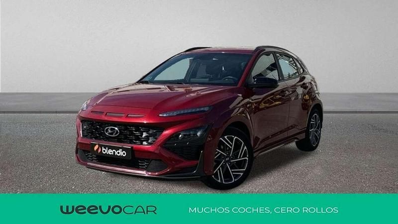 Rojo Usado 2023 Hyundai Kona N Line SUV | 18.030 € (Buen precio) - Imagen 1/4